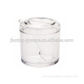 Best sale Acrylic seasoning jar with lip for seasoning clear and transparent,customized logo, OEM welcome